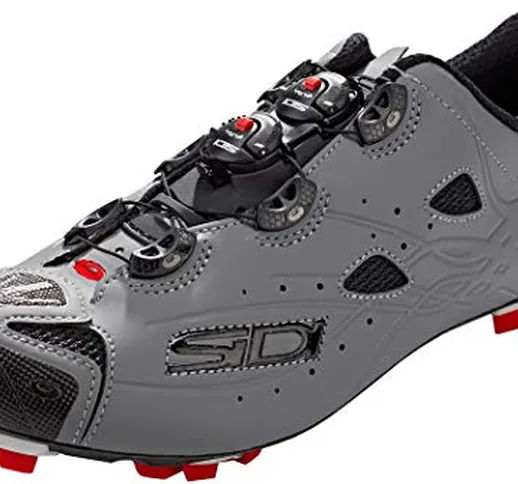 Sidi MTB Tiger Scarpe Uomo Nero/Grigio Opaco Scarpe Taglia EU 40 2020