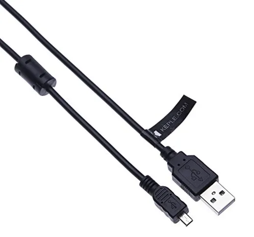 Keple Cavo USB Compatibile con Nikon D750, D3300, D5500, D5300, D7100, D7200, B500, V1 / F...