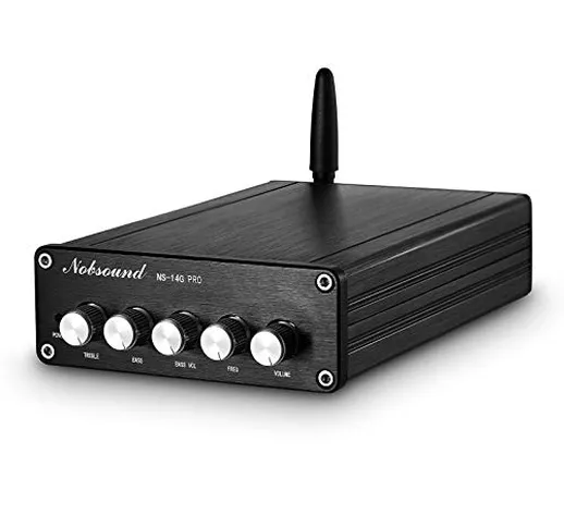 Nobsound NS-14G PRO Bluetooth 5.0 HiFi Stereo 200W 2.1 Channel Subwoofer Power Amplifier A...