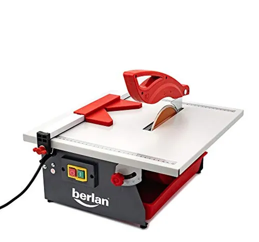 Berlan Tagliapiastrelle elettrico BFSM600-180 da 600 watt con funzionamento in bagno di ac...