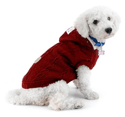 Smalllee _ Lucky _ Store Dog gilet imbottito cappotto giacca meteo freddo chihuahua felpe...