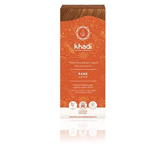 Khadi Bio - Colore vegetale capelli in polvere RAME