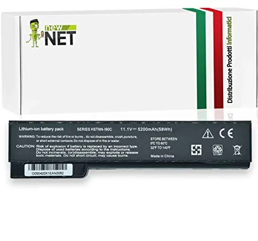 New Net - Batteria 628666-001 628668-001 631243-001 634087-001 634089-001 CC06XL compatibi...