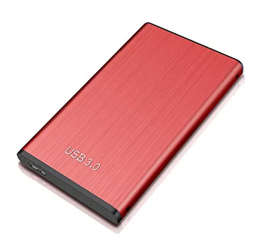 Prode 2TB Hard Disk Esterno Portatile USB 3.0 Hard Disk Esterno per PC, Mac, Windows, Appl...