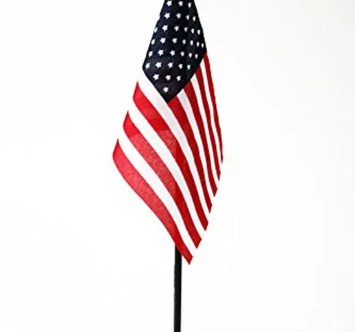 AZ FLAG Bandiera da Tavolo Stati Uniti 15x10cm - Piccola BANDIERINA Americana – USA 10 x 1...