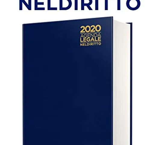 Agenda legale 2020. Ediz. blu