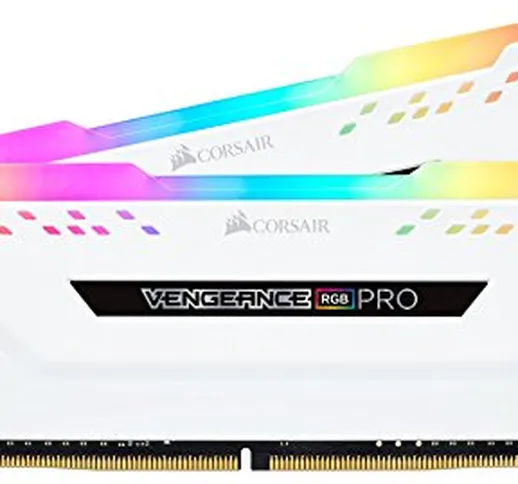 Corsair Vengeance - Memoria da scrivania RGB Pro 16 GB (2 x 8 GB), DDR4 3600 (PC4-28800) C...