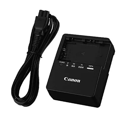 LC-E6 LC-E6E - Caricatore per Canon LP-E6 LP-E6N, batteria e EOS 80D 5D Mark II III 60D 60...