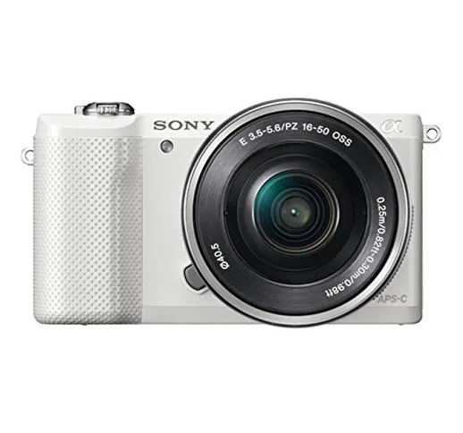 Sony Alpha 5000L Fotocamera Digitale Compatta con Obiettivo Intercambiabile, Sensore APS-C...