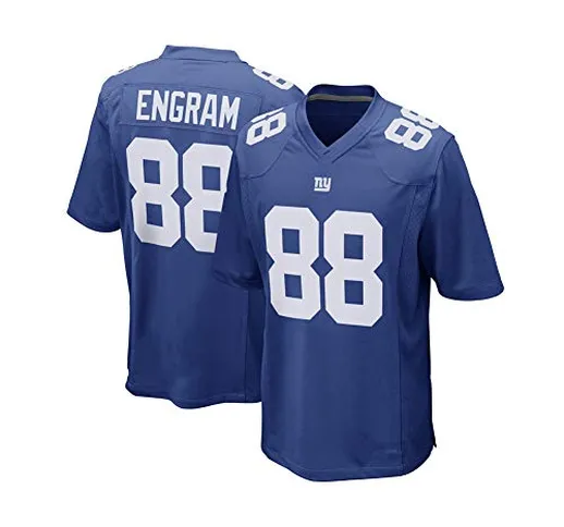 Rugby Jersey-New York Giants # 88 Engram Football Jersey Legend ricamato Jersey Jersey Jer...