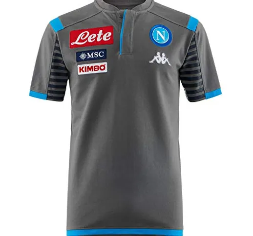 SSC Napoli Polo Rappresentanza 2019/2020 Polo Rappresentanza 2019/2020, Uomo, Grigio 975,...