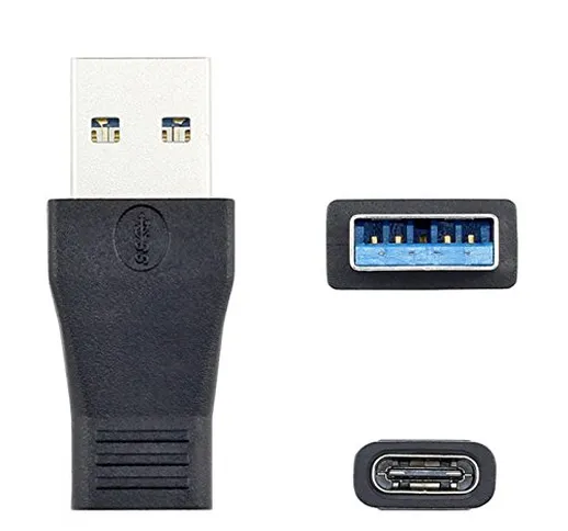 Chenyang, adattatore dati USB 3.1 tipo C femmina a USB 3.0 tipo A maschio, per MacBook, ta...