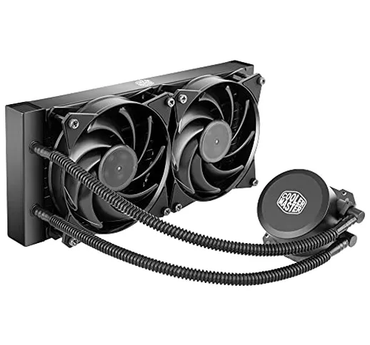 Cooler Master Dissipatore A Liquido Masterliquid Lite 240 Cpu - Pompa Dissipazione Doppia...