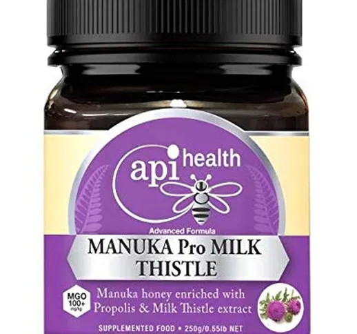 Apihealth Manuka miele & estratto di carcassa mariale, 250 g