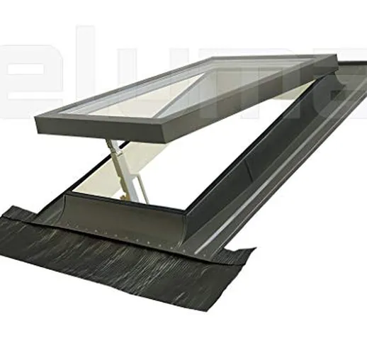 Lucernario - Finestra per tetto "CLASSIC VASISTAS" Doppio vetro / Accesso al tetto / Misur...