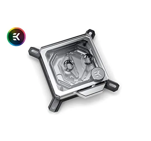 EK Water Blocks 3831109810347 EK-Velocity Digitale indirizzabile RGB CPU Water Block – Nic...