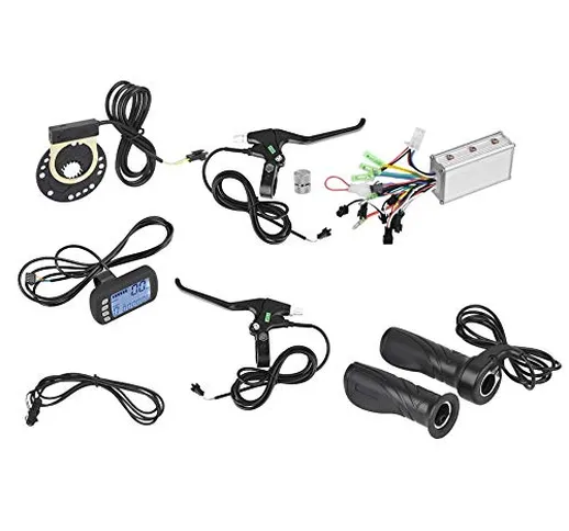 Nancunhuo Kit Pannello LCD for Controller Motore brushless 24V / 36V 250W / 350W for Contr...