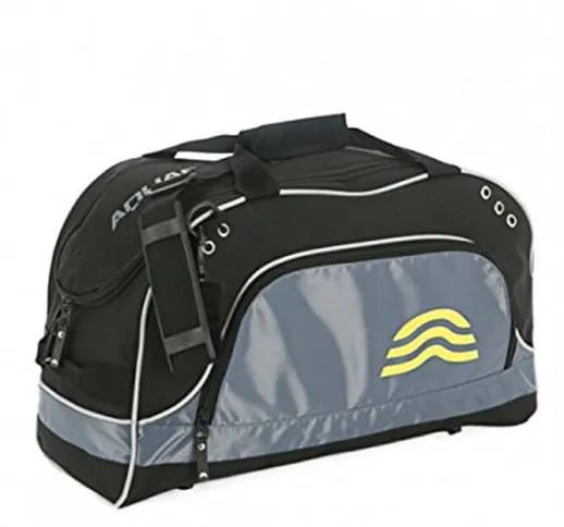 Borsa Borsone Aquarapid Oggy/CK Grigio - Nero Palestra Piscina Nuoto Mare