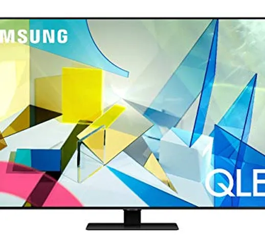 Samsung QE75Q80TATXZT Serie Q80T QLED Smart TV 75", Ultra HD 4K, Wi-Fi, Silver, 2020