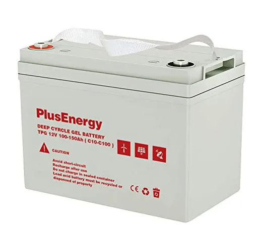PlusEnergy Batteria Gel TPG150 12V 100AH-150AH c10-c100