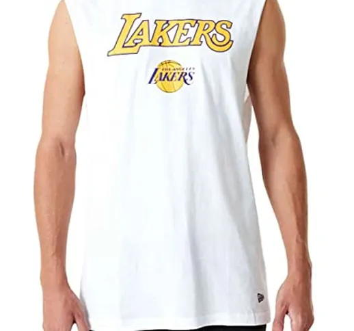 New Era Canotta Los Angeles Lakers Team Logo