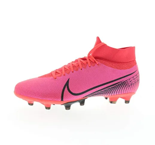 Nike, scarpe da calcio Mercurial Superfly 7 Pro AG Pink AT7893, scarpe da adulto 45,5, col...