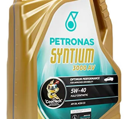 Olio motore sintetico, Petronas Syntium 3000 AV 5W-40 5 litri