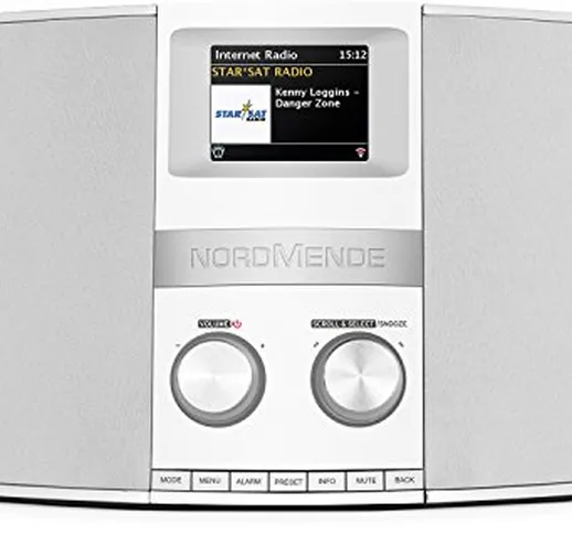 Nordmende Transita 400 - Internet radio (DAB+, FM, radio stereo, W-LAN, Spotify Connect, s...