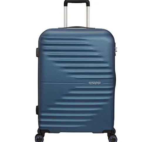 American Tourister Wavetwister Valigia trolley (4 ruote) oceano 66 cm