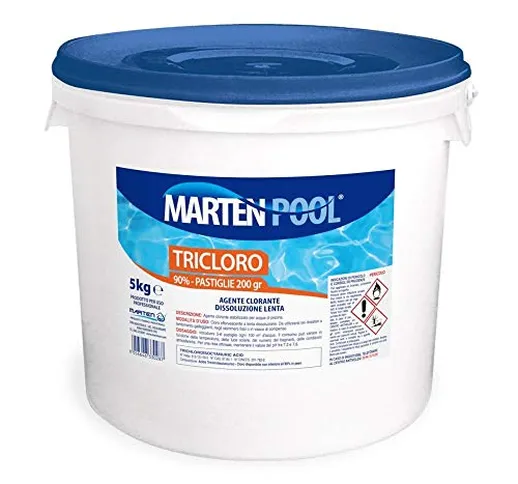 MARTEN - TRICLORO 90% PASTIGLIE 200G KG5