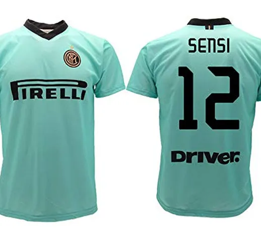 Maglia Sensi Inter Away Trasferta 2019 2020 Internazionale Adulto Bambino (S Adulto)