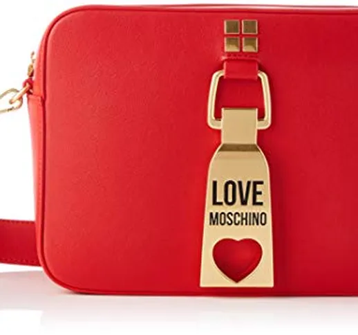 Love Moschino Precollezione SS21 | Borsa a Spalla da Donna, Rosso, Normal