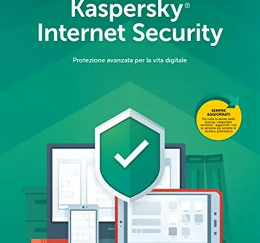 Kaspersky Internet Security 2018 5 Utenti | 1 Anno