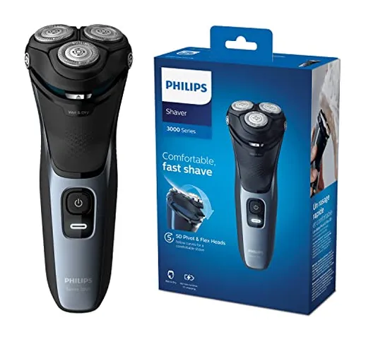 Philips 3000 series Wet or Dry electric shaver Series 3000