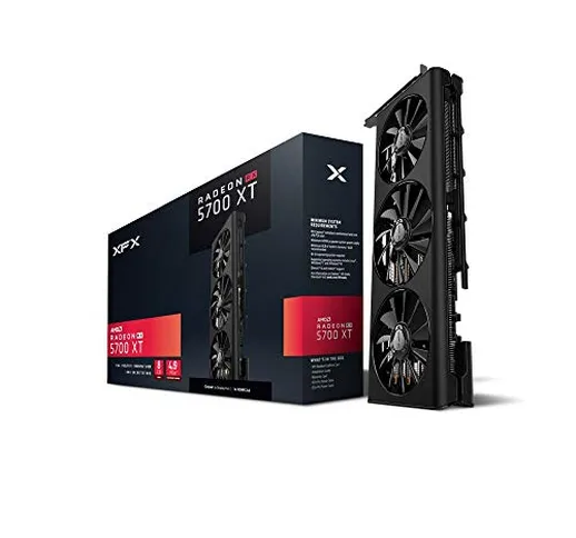 XFX RX 5700 - Scheda grafica per PC, a tripla dissipazione, 3xDP, 8 GB di memoria GDDR6, H...