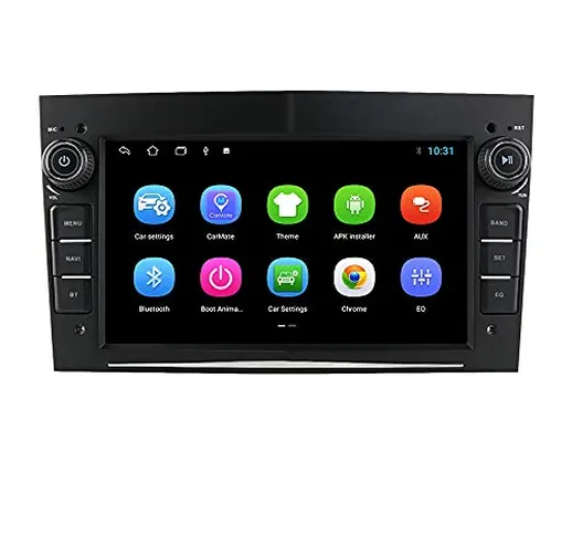 Android Autoradio Bluetooth per Opel Astra H Corsa C Zafira Corsa D Meriva Vivaro GPS Navi...