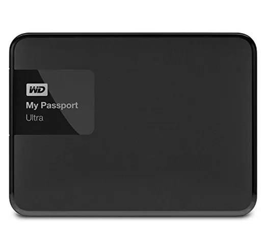 Western Digital My Passport Ultra 2TB disco rigido esterno 2000 GB Nero