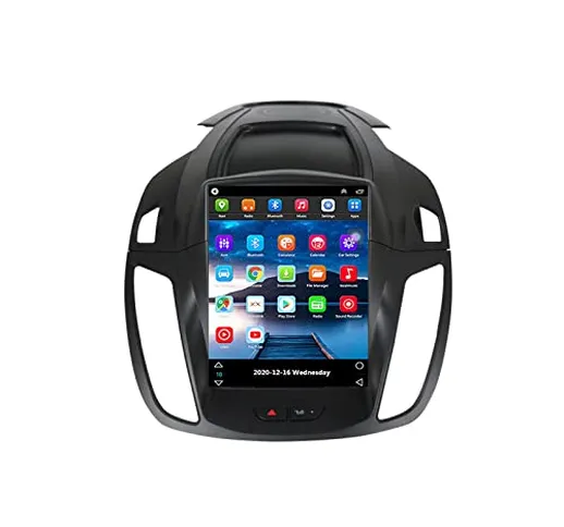 MGYQ Android 10 Autoradio Bluetooth per Ford Escape-Kuga 2013-2018 Touchscreenlettore MP5...