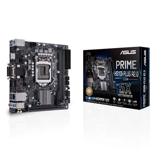 ASUS PRIME H310I-PLUS R2.0/CSM LGA 1151 (Socket H4) Intel® H310 Mini ITX