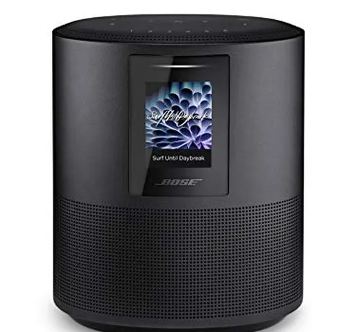 Bose Home Speaker 500, Suono Stereo, Alexa Integrata, Triple Black