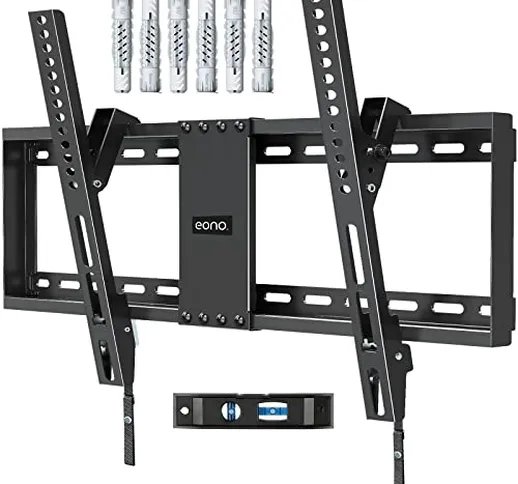 Amazon Brand - Eono Supporto TV Parete Inclinabile, Staffa TV per Molti Televisori da 37-7...