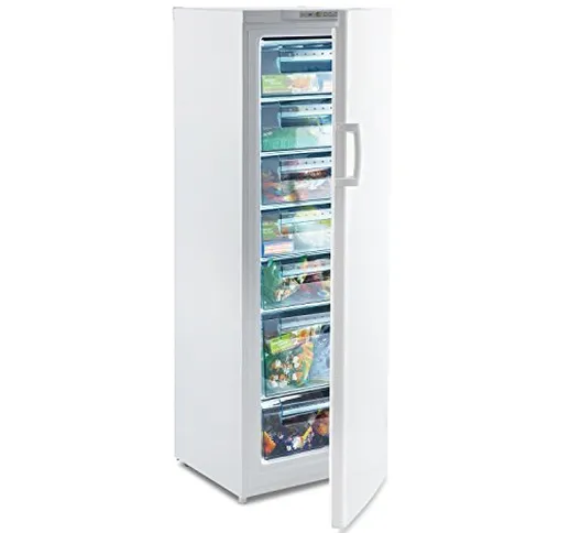 Klarstein Iceblokk 225 - congelatore a 4 stelle, 212 litri freezer, 7 livelli, 170 cm di a...