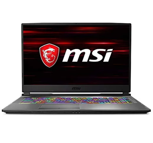 MSI GP75 Leopard 9SD-684IT Notebook Gaming, 17.3" FHD, Intel Core i7 9750H, 16GB RAM, 256G...