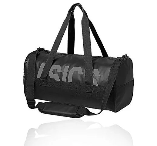 Asics Asics TR Core Holdall M 155004-0904 Borsa Messenger 49 centimeters 25 Nero (Black)