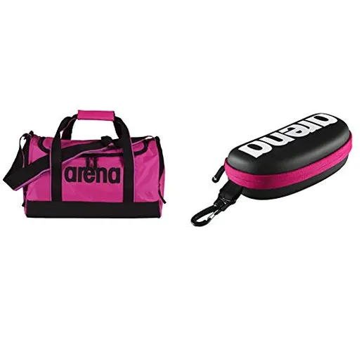 Arena Spiky 2 Medium, Borsa Nuoto Sportiva Da 32 Litri Unisex Adulto, Rosa (Fuchsia), Tagl...