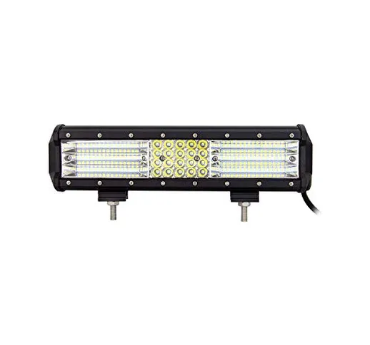 Willpower Barra LED Fuoristrada, Barra Luce a Led 30cm 330W Combinazione di Fascio Spot e...