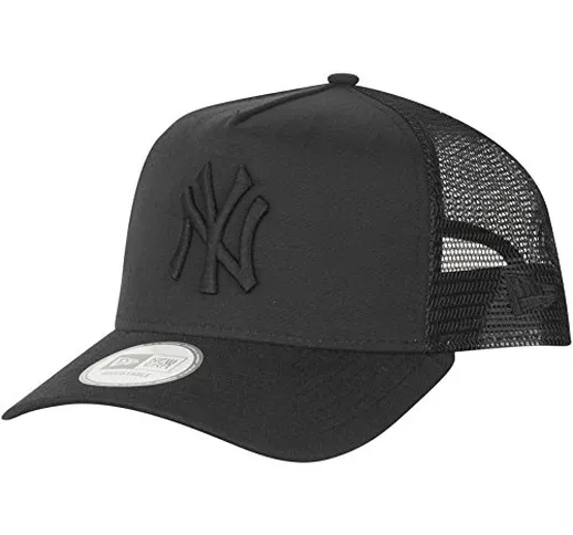 New Era Oxford Pastel MLB Neyyan Blk - Cappello Linea York Yankees da Uomo, Colore Nero, T...