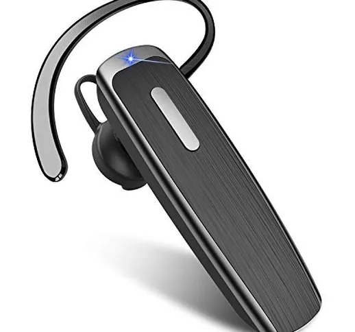 New bee Auricolare Bluetooth Senza Fili Auricolari Mani Libere Cuffia Senza Fili con la Ri...