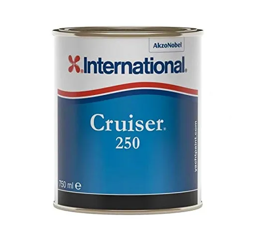International Antivegetativa Cruiser 250 (2,5 Litri, Nero)