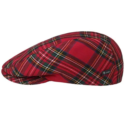 Lipodo Tartan Quadri Scozzesi Berretto Piatto Donna/Uomo - Berretto Made in Italy - Autunn...